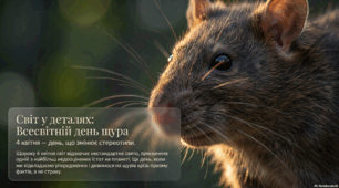 4 квітня - Всесвітній день щура