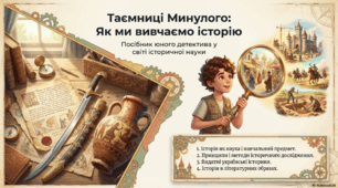 Презентація "Історія як наука та навчальний предмет"