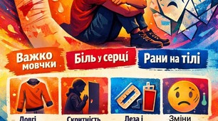 Селфхарм: коли тіло говорить замість душі.