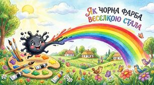 "Як Чорна фарба Веселкою стала" весняне свято для дітей старшої групи