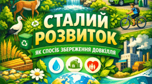 Сталий розвиток як спосіб збереження довкілля.