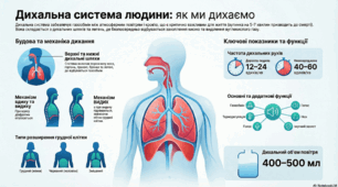 Діагностична робота за темою «Дихальна система та газообмін»