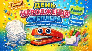 Ранкова зустріч "5 березня- День народження степлера!"