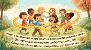 Матеріали до уроку чи виховної години на тему "Ланцюжок добра"