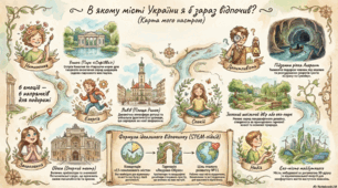 В якому місті України я б зараз відпочив? (Карта мого настрою)»