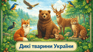 Проєкт "Дикі тварини України"