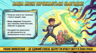 Глаукома: тиха загроза зору та методи її запобігання