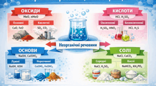 Неорганічні речовини, їх класифікація