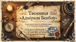 Літературний квест за мотивами твору Р. Л. Стівенсона "Острів скарбів"