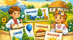 СР № 6. Прикметник. 5 клас