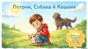 Петрик, Собака і Кошеня