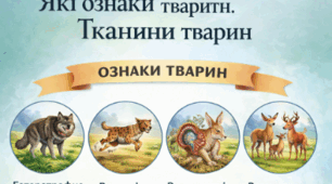 Які ознаки тварин. Тканини тварин