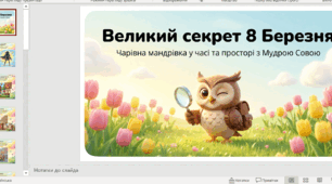 Інтерактивна презентація до Міжнародного жіночого дня - 8 березня