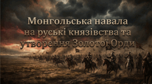 Розділ 4. Волинсько-галицьке князівство ("держава Романовичів"). §20 Монгольська навала на українські землі. Утворення улусу Джучі (Золотої Орди). Презентація.