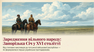 Виникнення і розвиток Запорізької Січі в XVI ст.