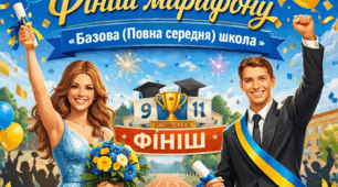 Авторський сценарій випускного для 9 чи 11 класів «Фініш марафону «Базова(Повна середня) школа»