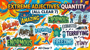 Extreme adjectives. Quantity (All clear 7)