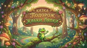 Артикуляційна гімнастика | Артикуляційна казка «Подорож жабки Ляпки»