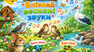 Дидактична гра «Впізнай весняні звуки» (презентація)