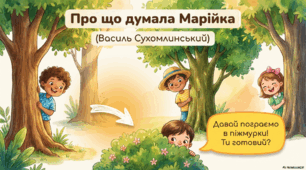 Про що думала Марійка