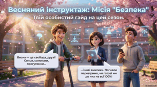 Презентація Весняний інструктаж з безпеки життєдіяльності для учнів середньої школ. Інструктаж перед весняними канікулами (офлайн та дистанційне навчання) Безпечні весняні канікули