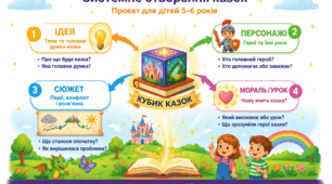 ПРОЄКТ НА ТЕМУ: "СИСТЕМНИЙ ПІДХІД ДО СТВОРЕННЯ КАЗКИ"