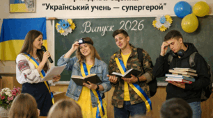Правдива сценка  на випускний для 9, 11 класів; Останній урок «Український учень - супергерой!  Зустріч на межі дитинства і дорослості»