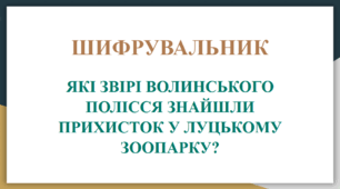 Дидактична вправа «Шифрувальник»  (формування фонематичного сприймання та навичок звукового аналізу і синтезу).