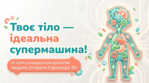 Із чого складається організм людини