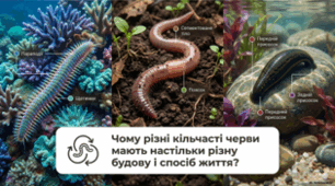 7 клас НУШ. Різноманітність кільчастих червів