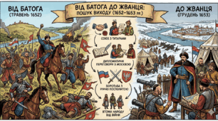 «Від Батога до Жванця: Пошук виходу (1652–1653 рр.)