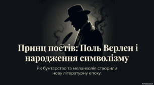 Презентація "Поль Верлен . Естетичні погляди поета. Аналіз віршів «Поетичне мистецтво» та "Осіння пісня"