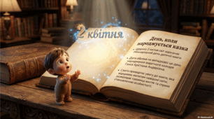 2 квітня - Міжнародний день дитячої книги
