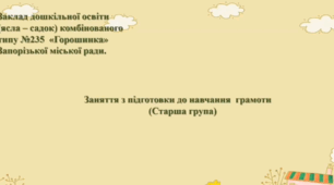 Заняття з підготовки до навчання грамоти. (Старша група).ТЕМА: Звуки [б], [б']. Літера Бб.