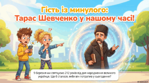 Тарас Шевченко: Поет нового покоління та машина часу