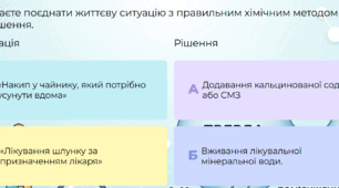 Пазл «Знайди пару: Проблема — Рішення»