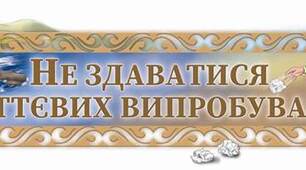 Написання контрольного твору "Ніколи не здаватися в життєвих випробуваннях"
