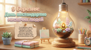9 березня - День нестандартно мислячих людей