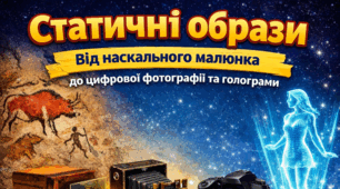 6 клас. STEM. Статичні образи. Способи закріплення: від наскального малюнка до цифрової фотографії та голограми