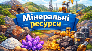Робочий аркуш - Мінеральні ресурси 8 клас