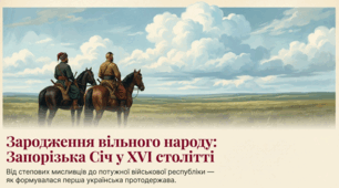 Розвиток Запорізької Січі в XVI cт.