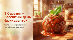 9 березня - День фрикадельок