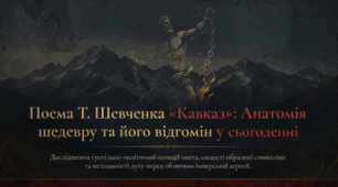 Поема Тараса Шевченка «Кавказ»