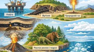 Поширення вуглеводнів у природі.