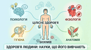 Здоров’я людини. Науки, що вивчають здоров’я людини