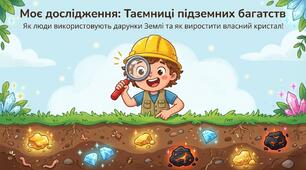 Моє дослідження. Як використовують люди підземні багатства  нашої планети ЯДС 2 клас