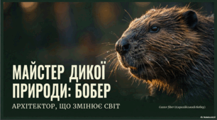 7 квітня - Міжнародний день бобра