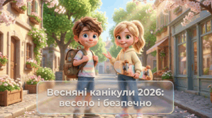 Весняні канікули 2026: весело і безпечно.