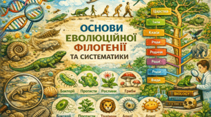  ОСНОВИ ЕВОЛЮЦІЙНОЇ ФІЛОГЕНІЇ ТА СИСТЕМАТИКИ