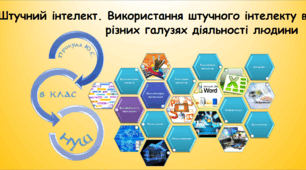 Штучний інтелект. Використання штучного інтелекту в різних галузях діяльності людини (Ривкінд 8 клас)